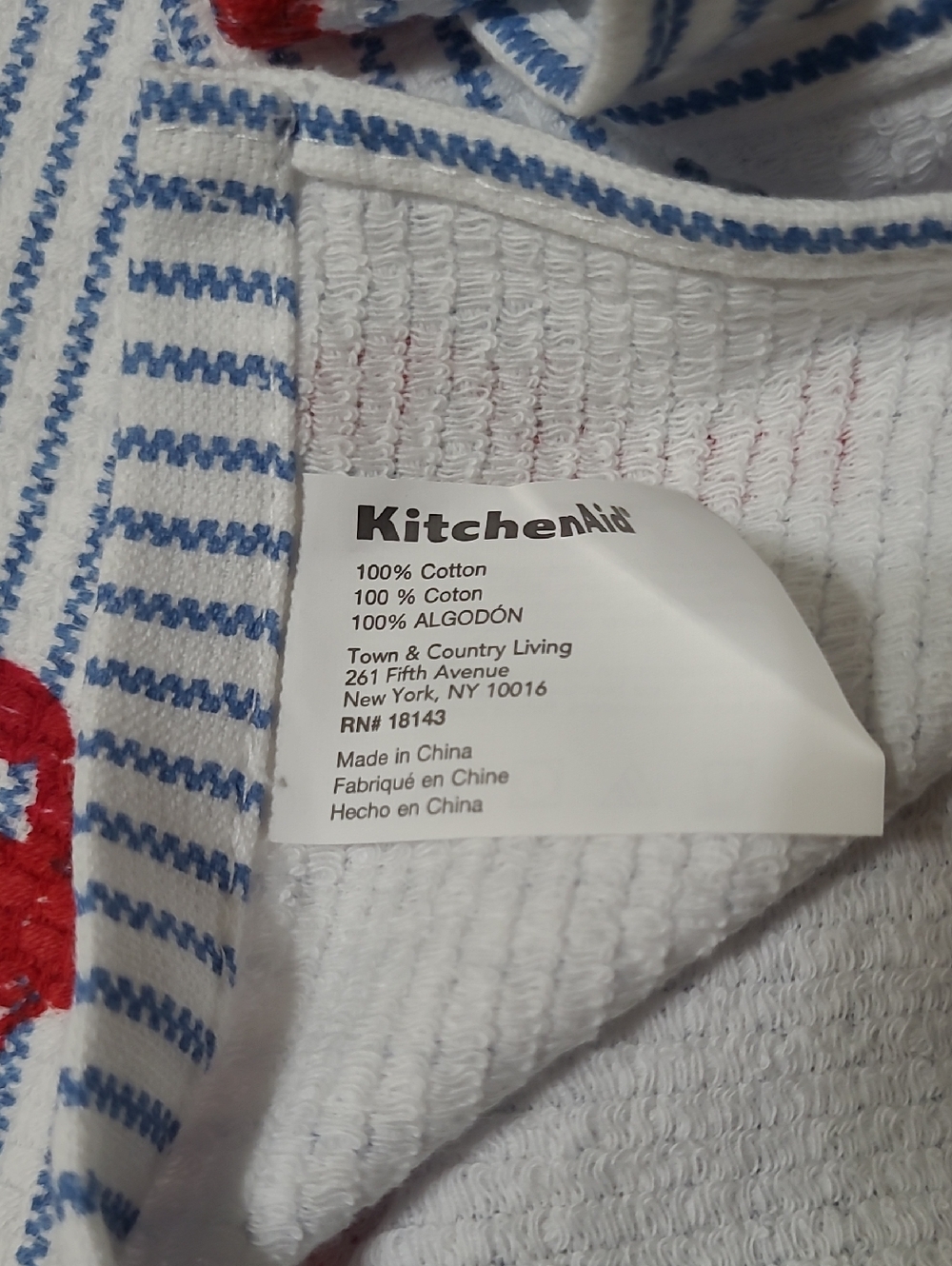 KitchenAid Red Lobster Motif Towels - Picture 5 of 6